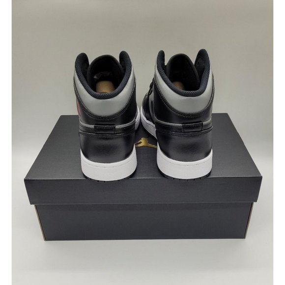 Jordan 1 Mid 'Shadow' (GS) 554725-096 - Picture 8 of 11